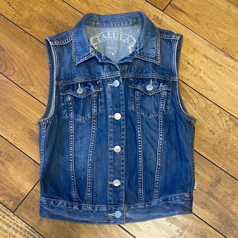 Talula  Denim jean  Vest - Picture 2 of 5
